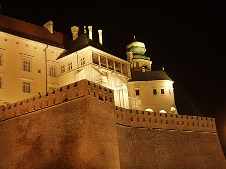 Zamek, widok od strony Pl. Bernardyńskiego